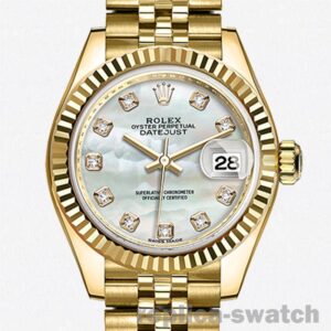 Fake Rolex Datejust m279178-0025 28mm Ladies Mother of Pearl Dial President Bracelet/Jubilee Bracelet